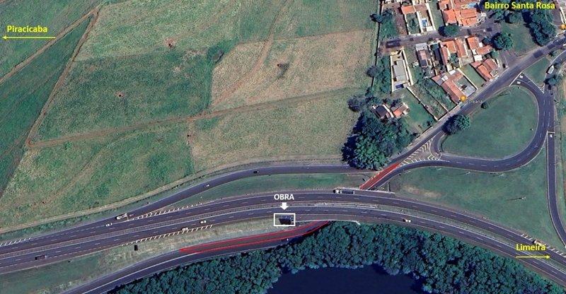 Arteris Intervias informa interdição de alça de acesso em perímetro urbano de Piracicaba