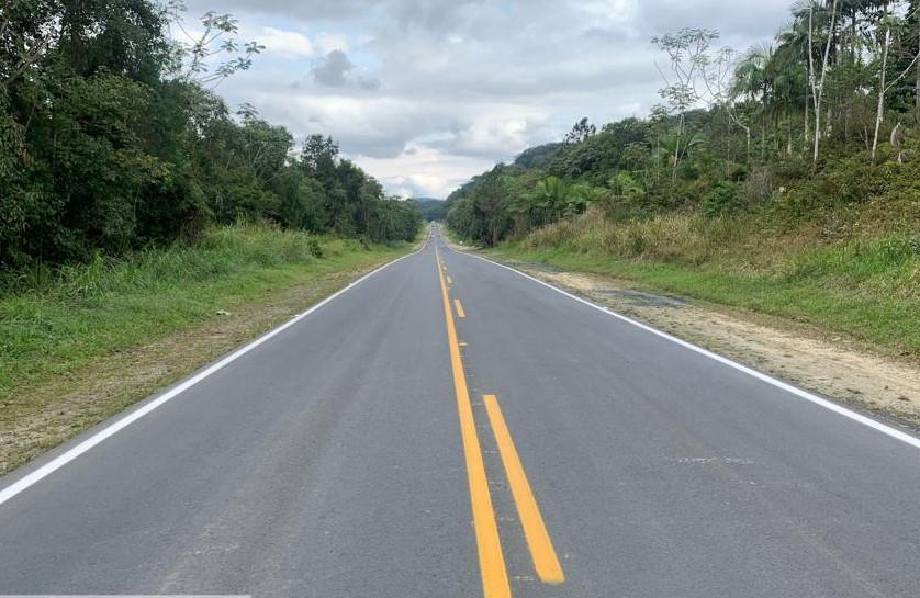 DER investe mais de R$ 100 milhões, neste semestre, em obras de melhorias, nas rodovias do litoral sul