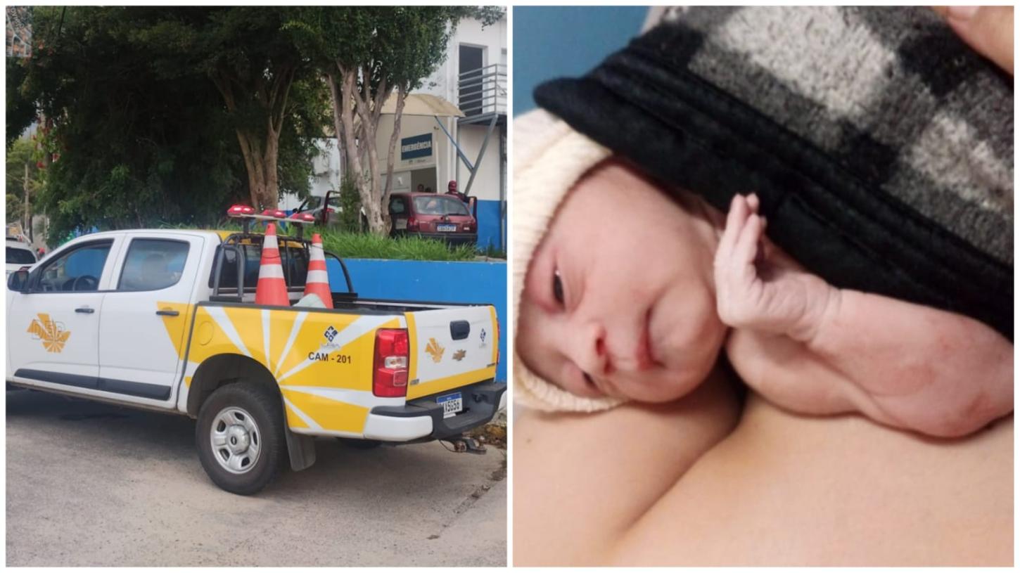 Inspetores do DER auxiliam no nascimento de bebê na Rodovia Tancredo Neves