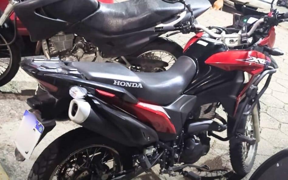 Motocicleta é recuperada pela PMRv, na SP-150