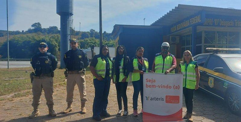 Arteris Fernão Dias intensifica ações de conscientização para um trânsito mais seguro na BR-381 em julho