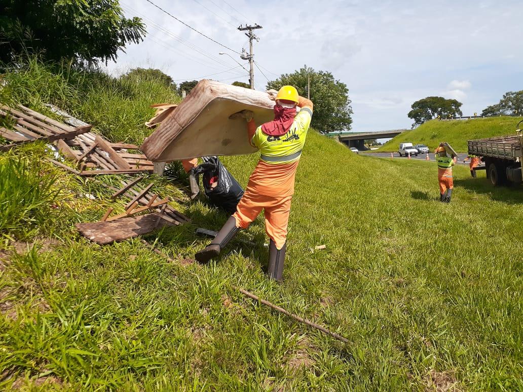 Férias limpas: Arteris alerta contra descarte irregular de resíduos nas rodovias