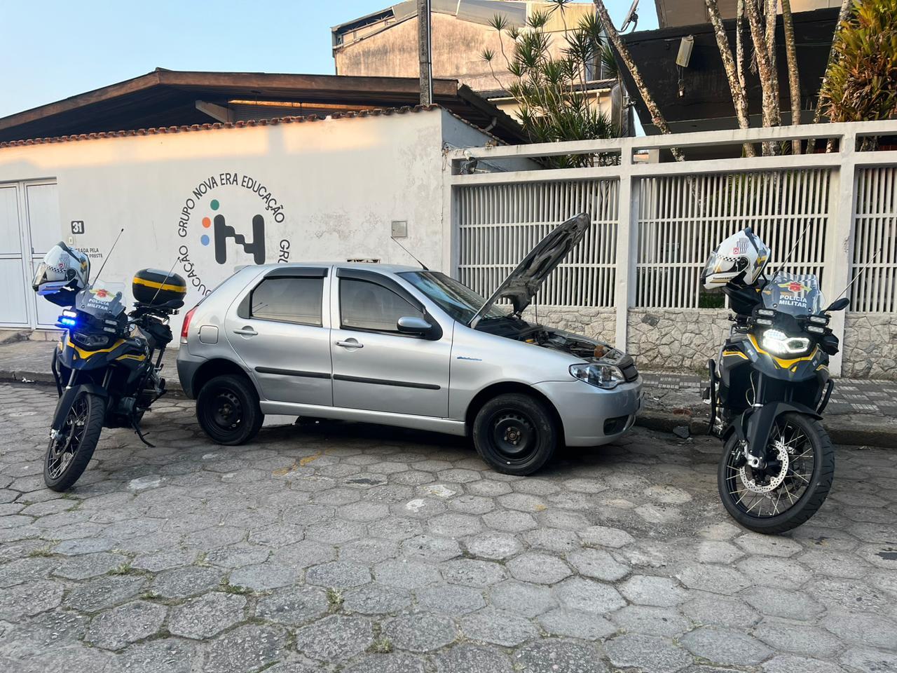 Polícia Rodoviária recupera veículo furtado na Rodovia Padre Manoel da Nóbrega