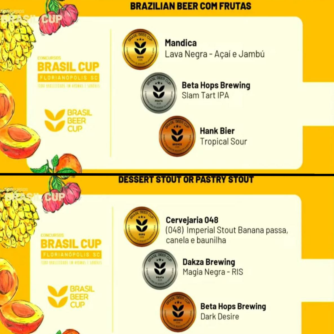 Primeira microcervejaria do Vale do Ribeira conquista duas medalhas no Brasil Beer Cup 2025