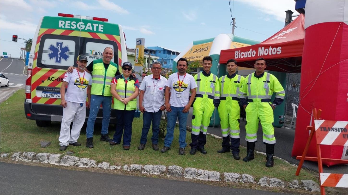 Arteris realiza ação voltada a motociclistas na Régis Bittencourt