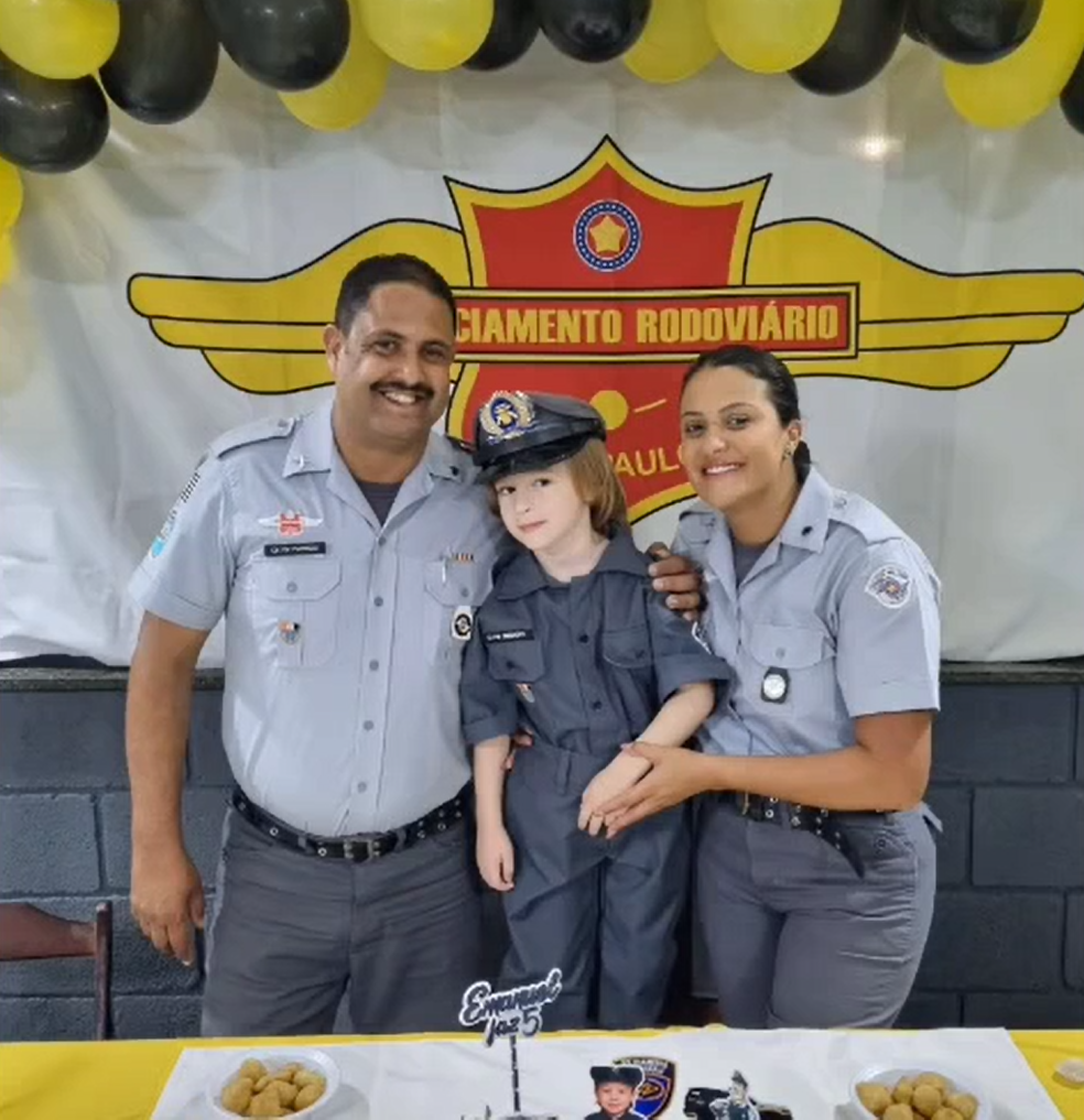 Polícia Militar Rodoviária realiza sonho de menino e organiza festa de aniversário