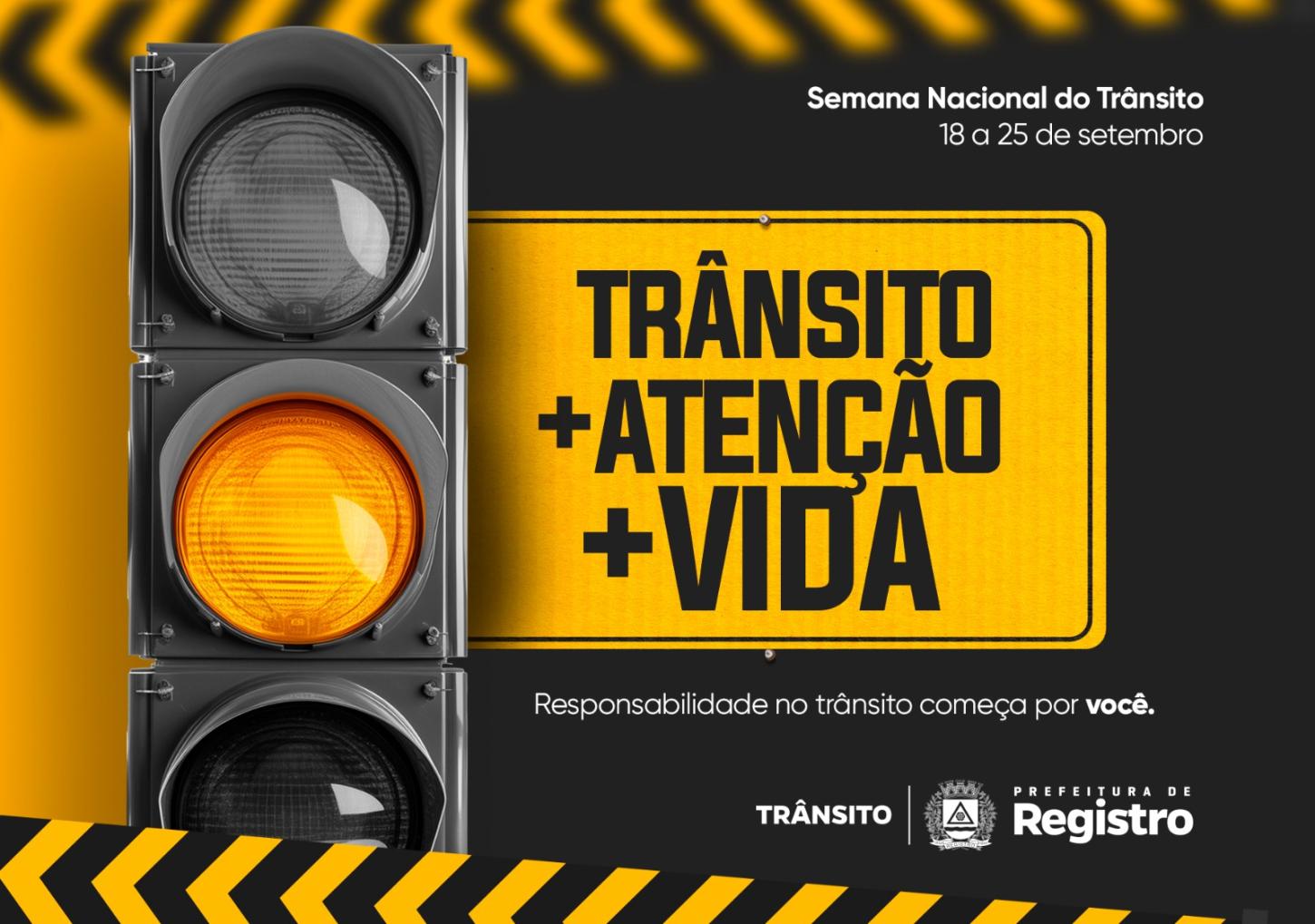 Prefeitura de Registro lança campanha para reforçar a segurança no trânsito