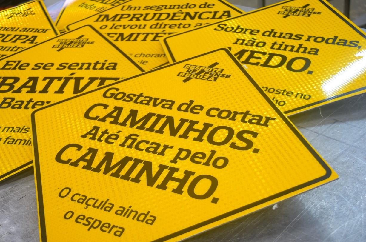 Campanha itinerante alerta para alto número de acidentes com motociclistas em Campinas