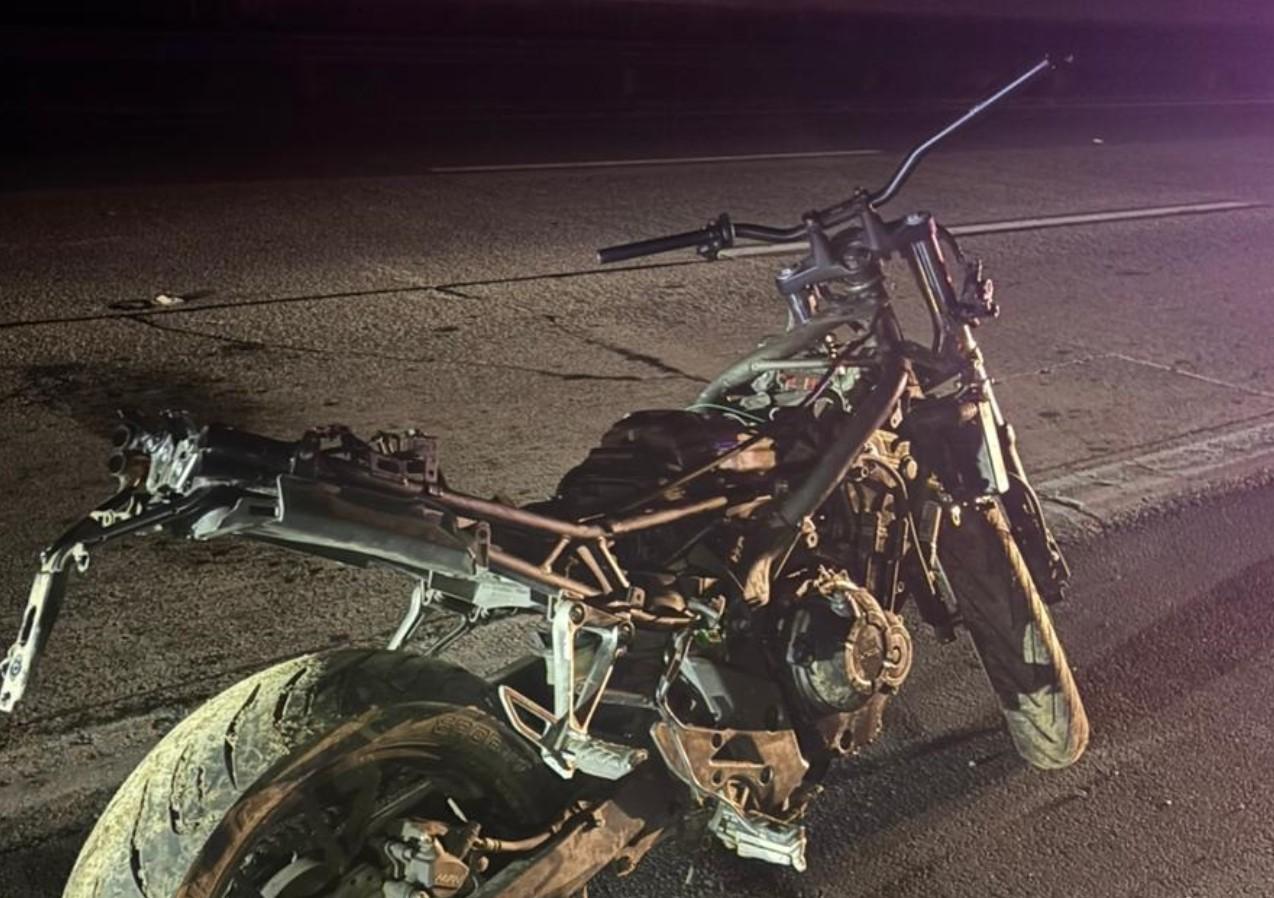 Polícia Militar Rodoviária recupera motocicleta furtada na SP-055, em Praia Grande