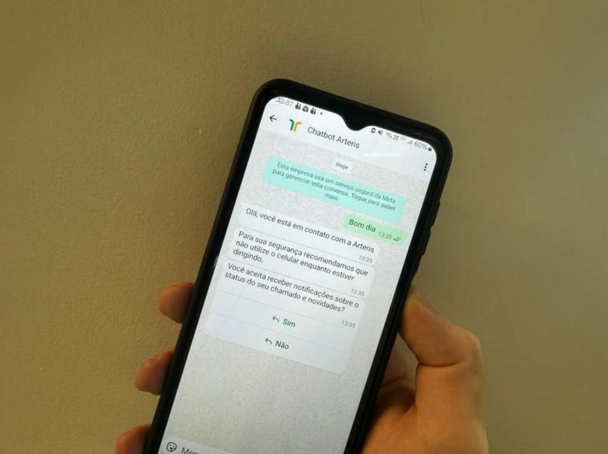 Arteris lança atendimento via WhatsApp para agilizar pedidos de assistência em rodovias
