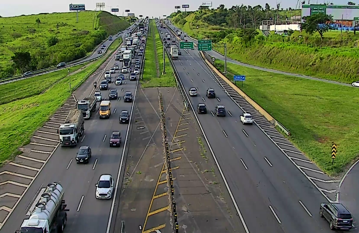 Corredor Dom Pedro deve receber 1,2 milhão de veículos para o feriado de Ano Novo