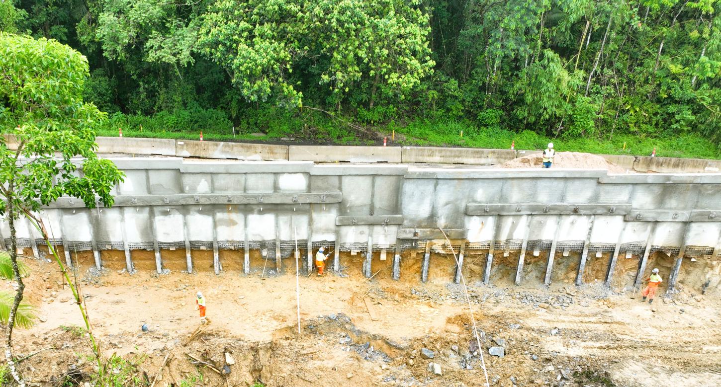 Obras na Serra de Tapiraí/Juquiá atingem 55% de conclusão na SP-079