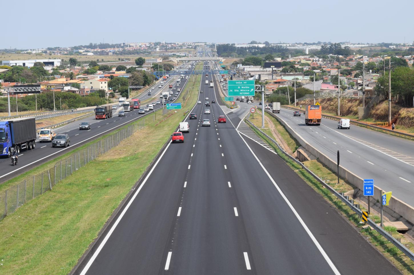 Corredor Dom Pedro registra trimestre mais seguro da história em 2026