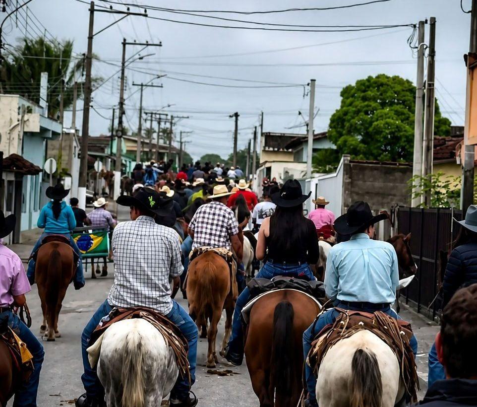 Homem é preso após atirar em duas pessoas durante cavalgada beneficente em Sete Barras/SP