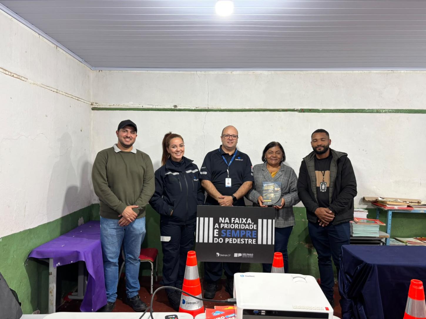Detran-SP promove palestra sobre educação para o trânsito em escola de Eldorado