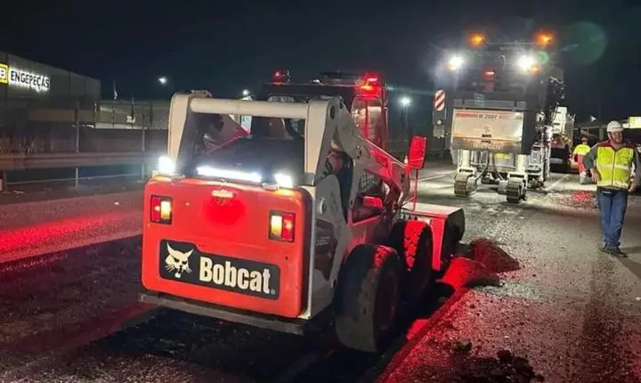 Obras na Rodovia Régis Bittencourt causam interdições noturnas em Cajati